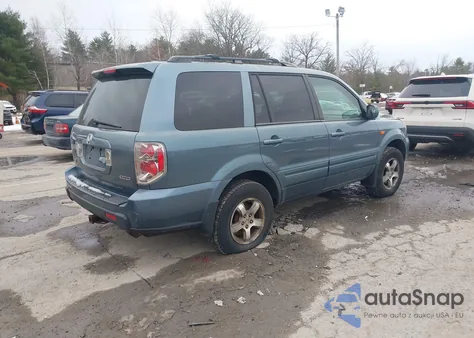 2007 Honda Pilot Ex-L from USA, damaged, VIN 2HKYF18797H503886